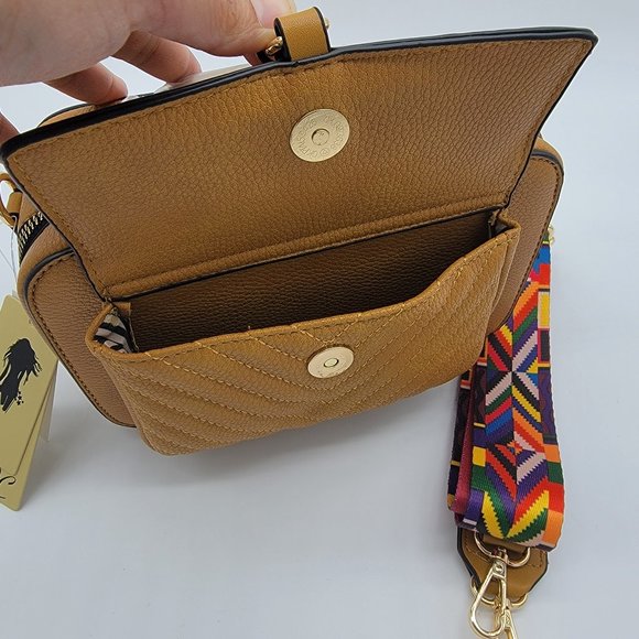 Crossbody Jolene Couture  color Mustard NWT - Picture 3 of 10